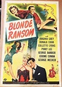 BLONDE RANSOM! '45 V.GREY, D.COOK RARE CLASSIC ORIGINAL