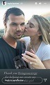 Taylor Lautner and Fiancée Tay Dome Show Off Her New Engagement Ring ...