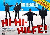 Hi-Hi-Hilfe! ORIGINAL EA A0 Kinoplakat Beatles GEROLLT | eBay
