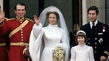 Princess Anne's special nod to Prince Charles on first wedding day ...