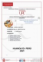 Monografia DEL Fluorometro - UNIVERSIDAD PRIVADA DE HUANCAYO “FRANKLIN ...