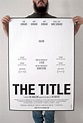 How To Make A Movie Poster: A Template For Students | Movie poster ...