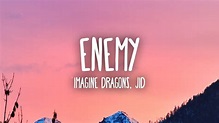 [1 HORA 🕐] Imagine Dragons & JID - Enemy Lyrics - YouTube