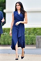 Meghan Markle Wears Dion Lee Dress October 2018 | POPSUGAR Fashion