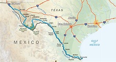 texas mexico border map – Printable Maps Online