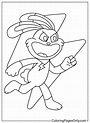 Hoppy Hopscotch Coloring Page Free - Free Printable Coloring Pages