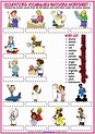 Jobs ESL Printable Matching Exercise Worksheets For Kids | Kindergarten ...