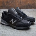 New Balance Men 990V5 M990BK5 - Made In USA black grey