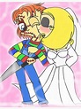 "Chibi Chucky and Tiffany" Photographic Print for Sale by SSL13 | Redbubble