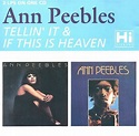 駿河屋 - ANN PEEBLES / TELLIN’ IT + IF THIS IS HEAVEN[輸入盤]（洋楽）