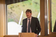 Alexander Burnett MSP speaking - Lyme Disease UK