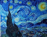 The Starry Night - Van Gogh Tribute, oil, 92x73cm : r/Art