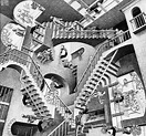 Relativity - M. C. Escher, 1953 | Escher art, Escher stairs, Mc escher ...