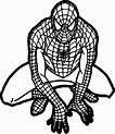 Homem Aranha Para Colorir 30 Imagens Grandes Do Spider Man - PDMREA