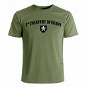 2nd Infantry Division OD Green T-Shirt - OD Green Army T-shirts ...