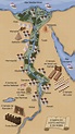 Egito antigo, Egito, Mapa