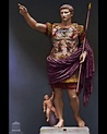 Reconstruction of sculpture of Augustus of Prima Porta « IMPERIUM ROMANUM
