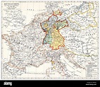 Map germany 19 th century -Fotos und -Bildmaterial in hoher Auflösung ...
