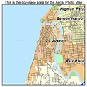 Aerial Photography Map of St Joseph, MI Michigan