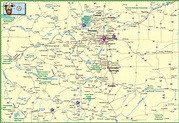 Colorado Map Cities And Towns