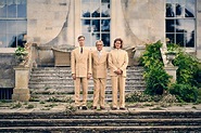 Like father, like son: The Duke of Richmond and his sons match in suave ...