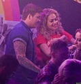 Rita Ora and James Aurthur together at the after show in Birmingham ...