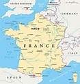 Mapa político de Francia 2022