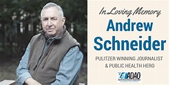 Remembering Legendary Journalist Andrew Schneider, Two-Time Pulitzer ...
