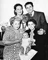1946 family portrait of Glenn Ford, Eleanor Powell, son Peter and their ...