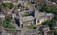 aeroengland | aerial photograph of Gloucester Cathedral Gloucestershire ...