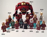 All the general release Lego ironman armours #lego #ironman | Lego ...
