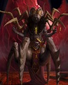 Illustration of Diablo 2 Baal by Julian De Lio. | Necromancer ...