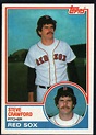 1983 Topps #419 Steve Crawford VG Boston Red Sox - Under the Radar Sports