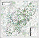 Northamptonshire County Map (2021) – Map Logic