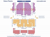 The Palace Theatre Seating Chart
