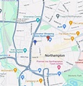 Northampton - Google My Maps