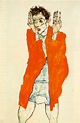 Look Here: Two Self-Portraits from 1914, by Egon Schiele – Ragged Claws ...