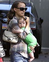 Natalie Portman shows off her three-month-old baby Aleph | Daily Mail ...