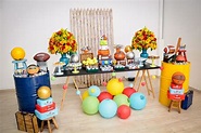 Image result for festa tema bolas coloridas | Birthday, Tema