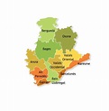 Mapa y municipios Provincia de Barcelona | Mapas España descargar e ...