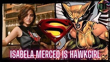 Isabela Merced Casted as Hawkgirl in Superman: Legacy!!! - YouTube