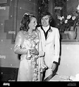 Mike McCartney's Wedding. Mike McGear and his bride Angela Fishwick ...