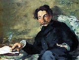 Retrato de Stéphane Mallarmé - Edouard Manet - como impresión artística ...