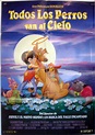 "TODOS LOS PERROS VAN AL CIELO " MOVIE POSTER - "ALL DOGS GO TO HEAVEN ...