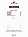 A La Carte Meaning, Table Cover, and Sample Menu