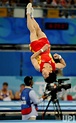 Photo: China's gold medal hopeful gymnast Yang Wei trains in Beijing ...