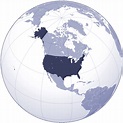 The United States location on world map. Location of the United States ...