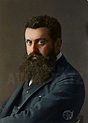 Theodor Herzl (May 2, 1860 – July 3, 1904) circa January 01, 1901 in ...