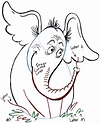 How to Draw Horton Hears a Who from Dr. Seuss' Book in Easy Steps - How ...
