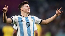 WATCH: Wondergoal from Alvarez! Man City star gives Argentina two-goal ...